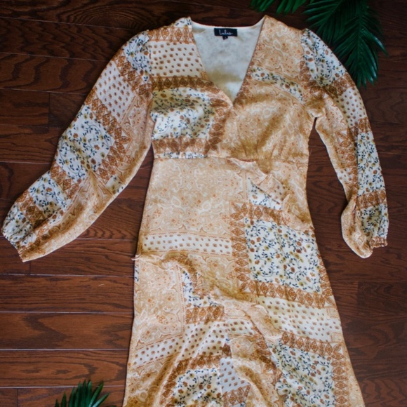 | Lulus | Yellow Multi Print - Picture 3 of 5